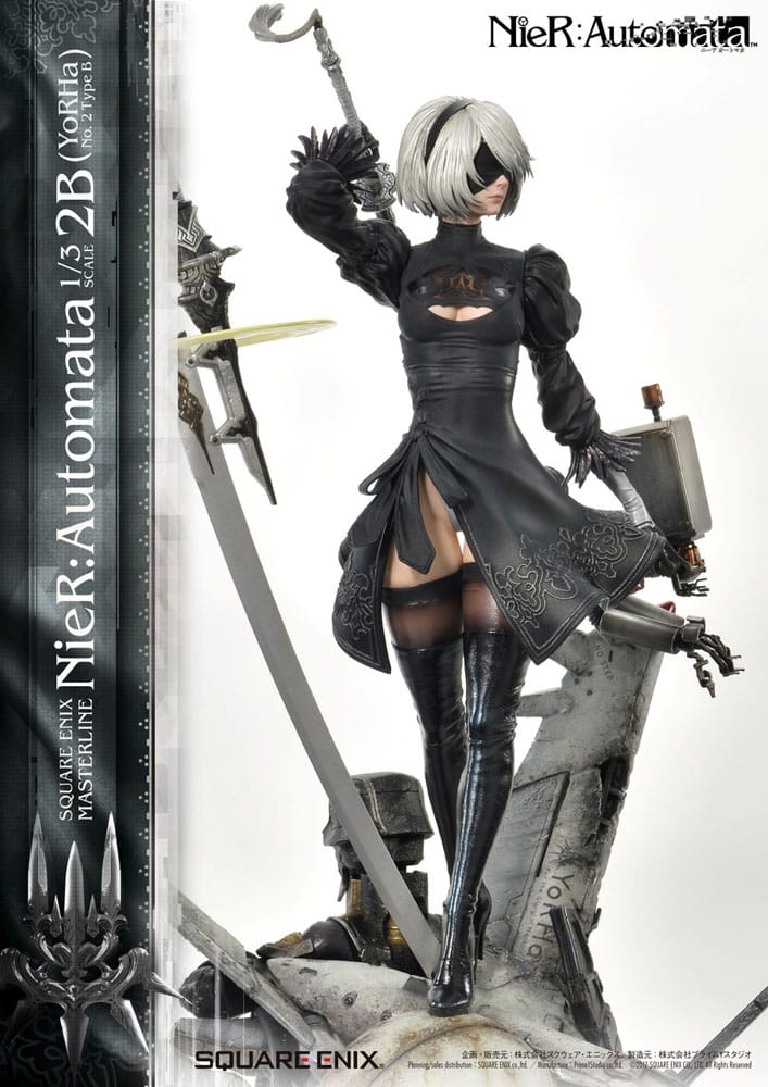 NieR Automata Statue 1/3 2B (YorHa No. 2 Type B) 95 cm