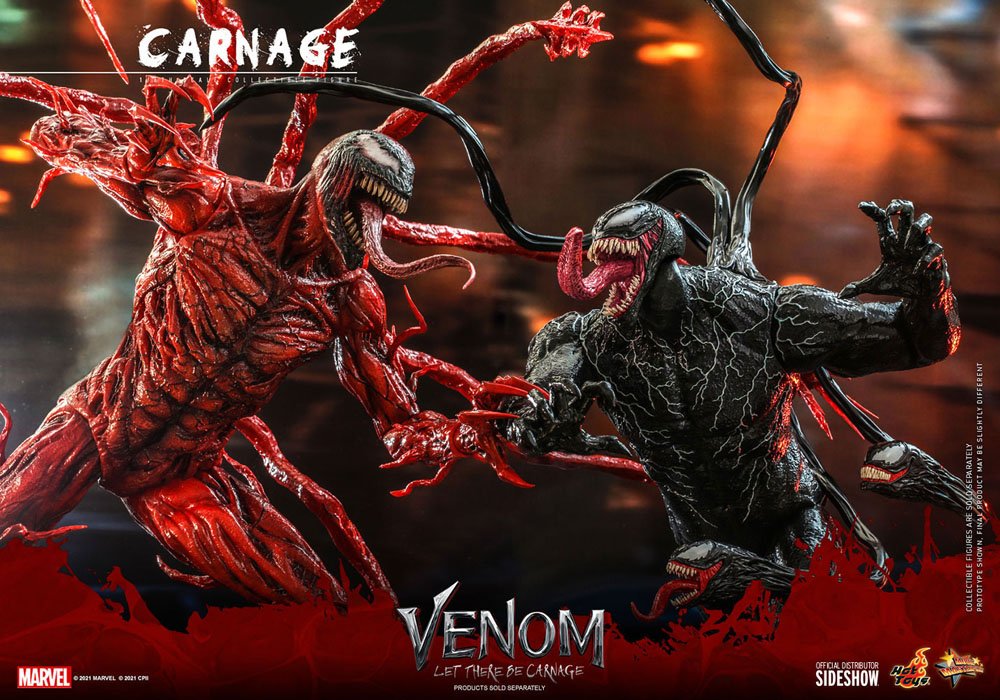 Venom: Let There Be Carnage Movie Masterpiece Series PVC Action Figure 1/6 Carnage 43 cm