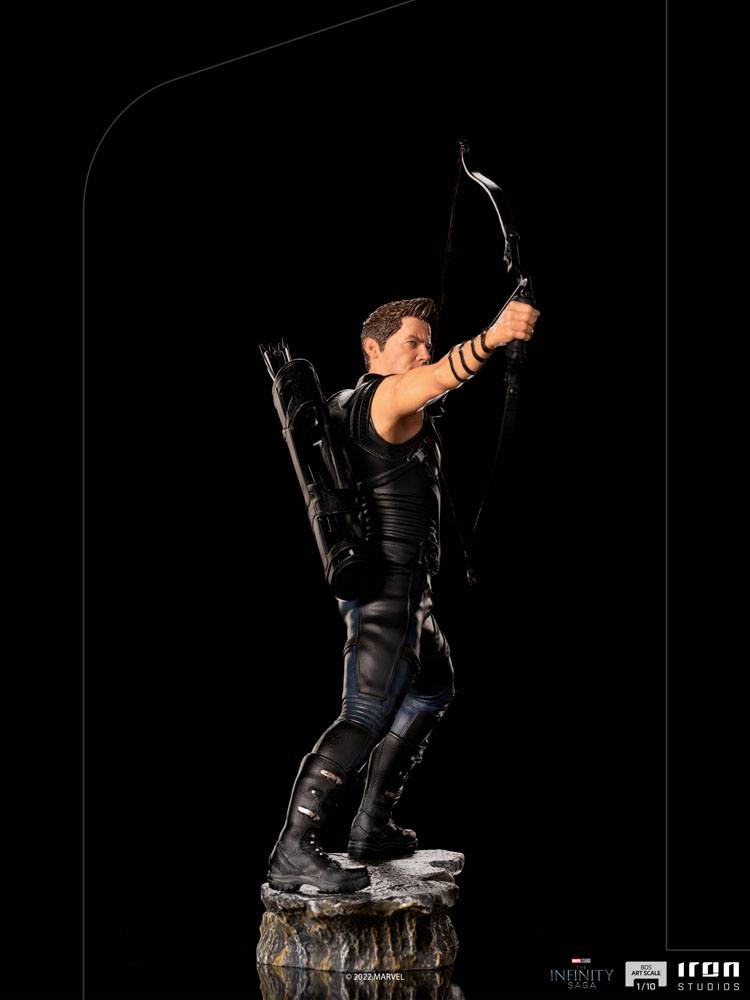 The Infinity Saga BDS Art Scale Statue 1/10 Hawkeye Battle of NY 23 cm