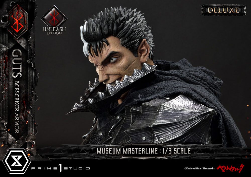 Berserk Statue 1/3 - Guts in Berserker Armor Unleash Edition Deluxe Bonus Version (121 cm) from Museum Masterline