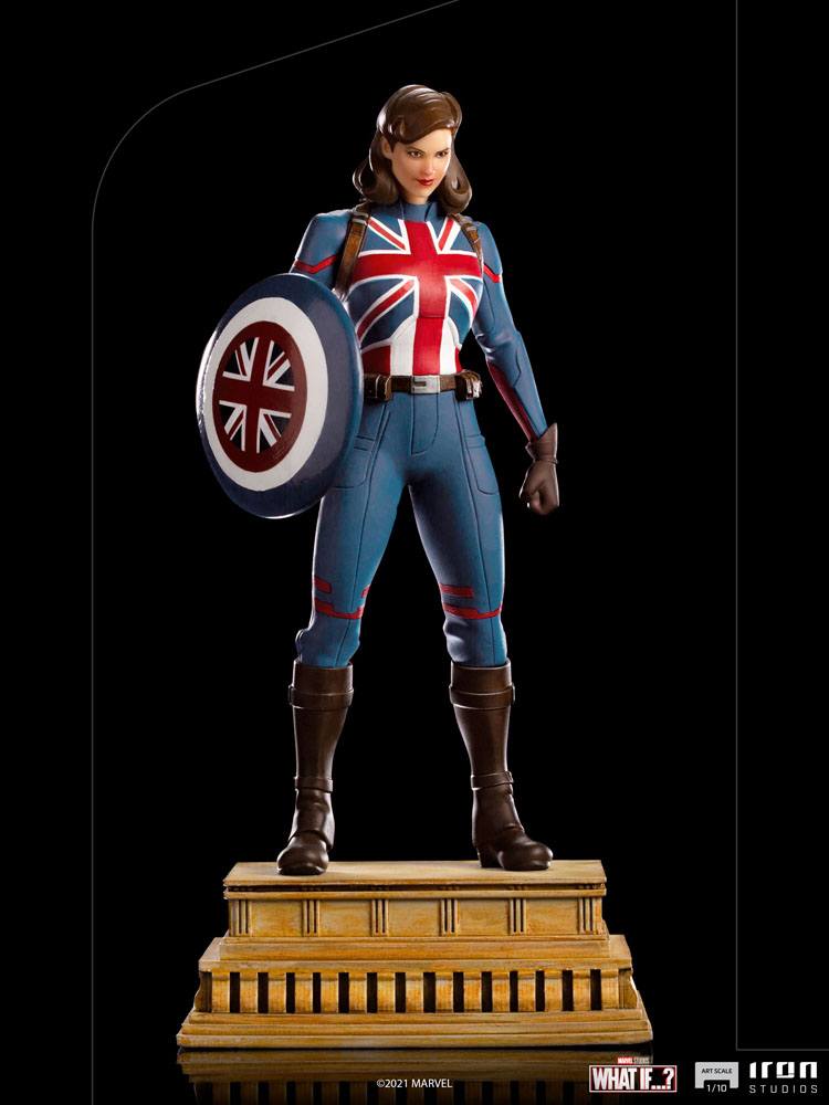 What If...? Art Scale Statue 1/10 Captain Carter 24 cm
