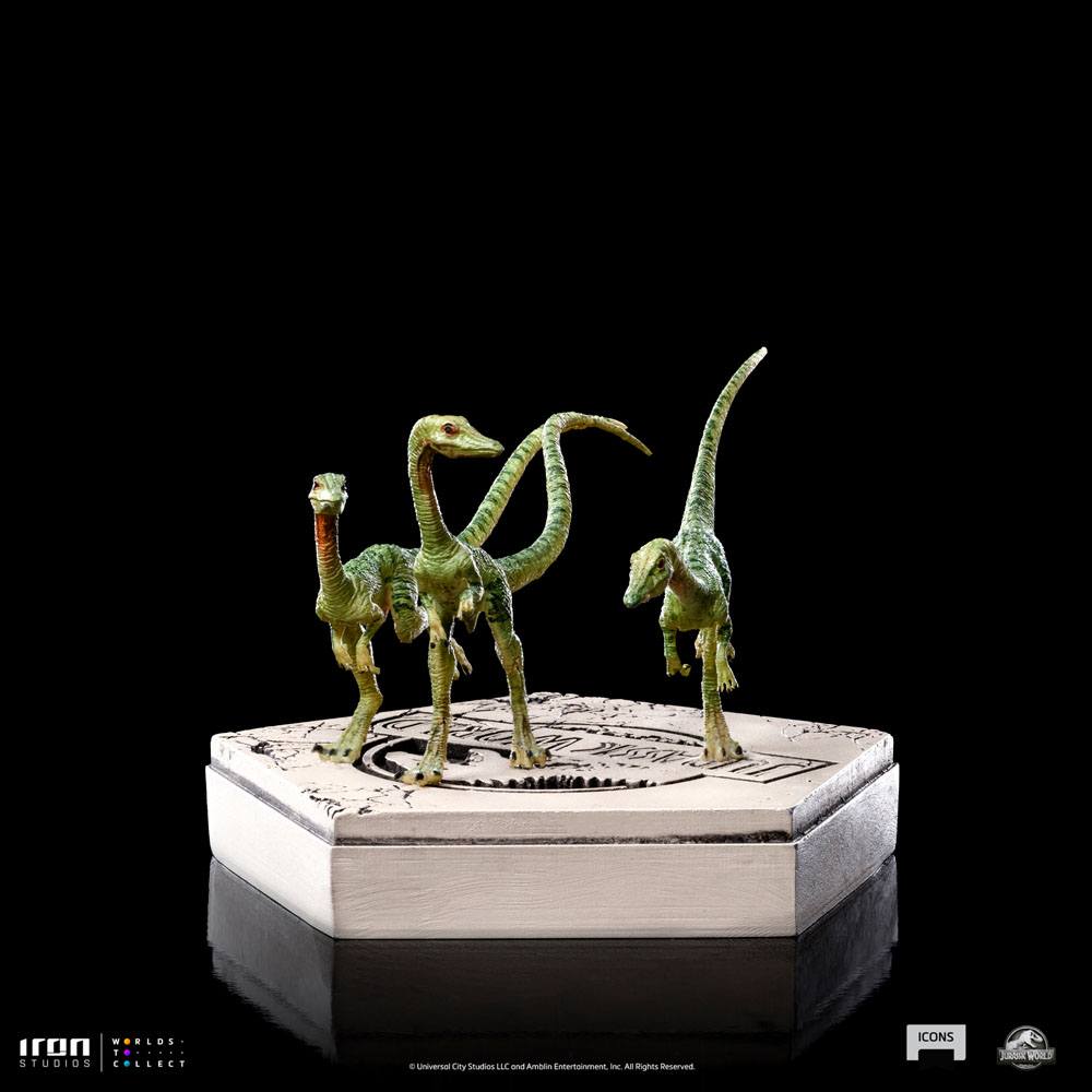 Jurassic World Icons Statue Compsognathus 5 cm