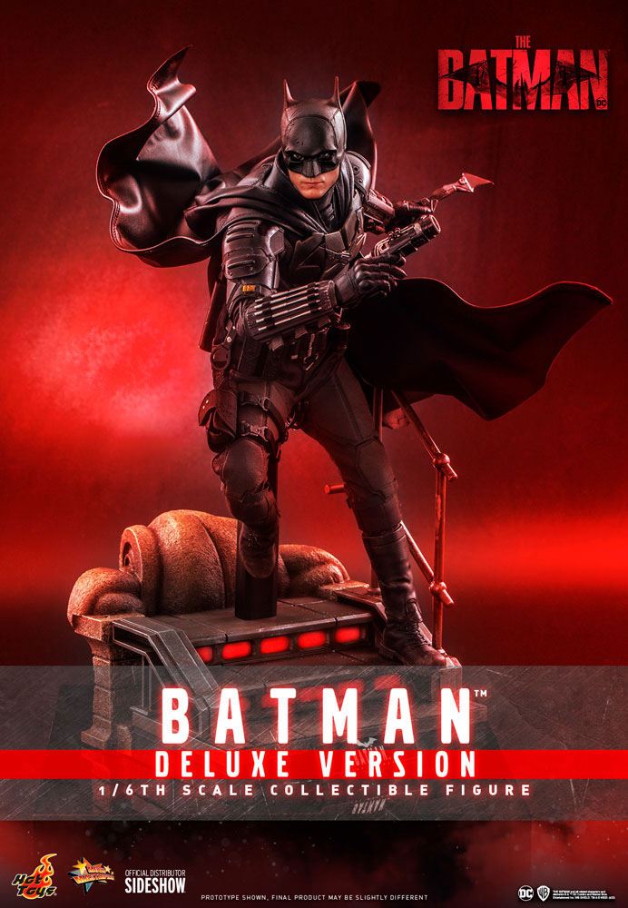The Batman Movie Masterpiece Action Figure 1/6 Batman Deluxe Version Hot Toys 31 cm