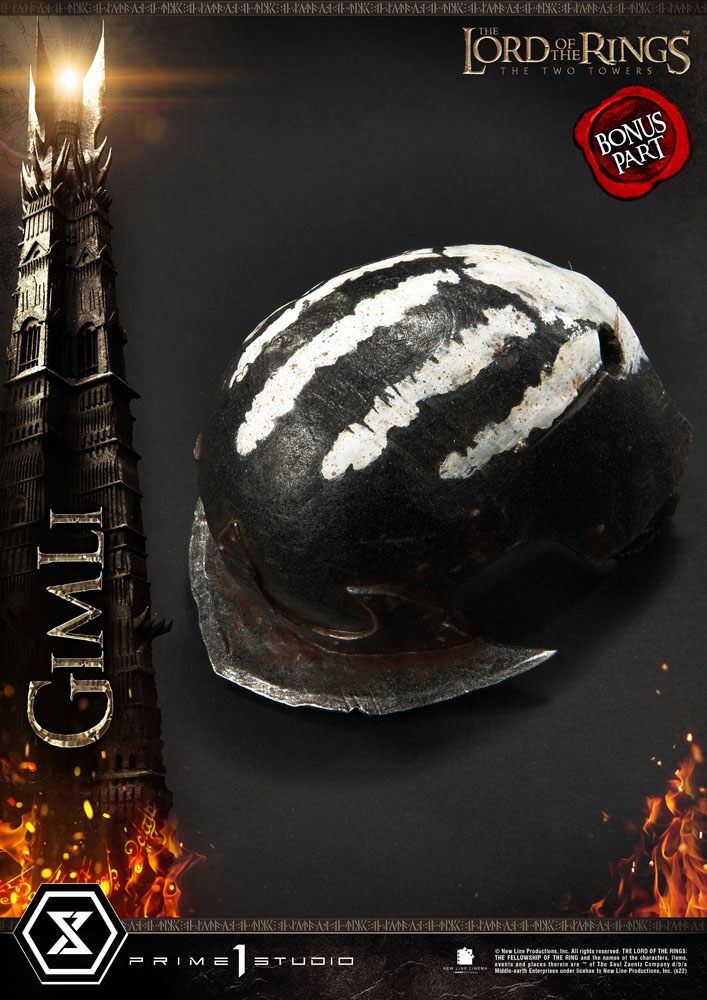 Lord of the Rings: The Two Towers Statue 1/4 Gimli Bonus Version 56 cm