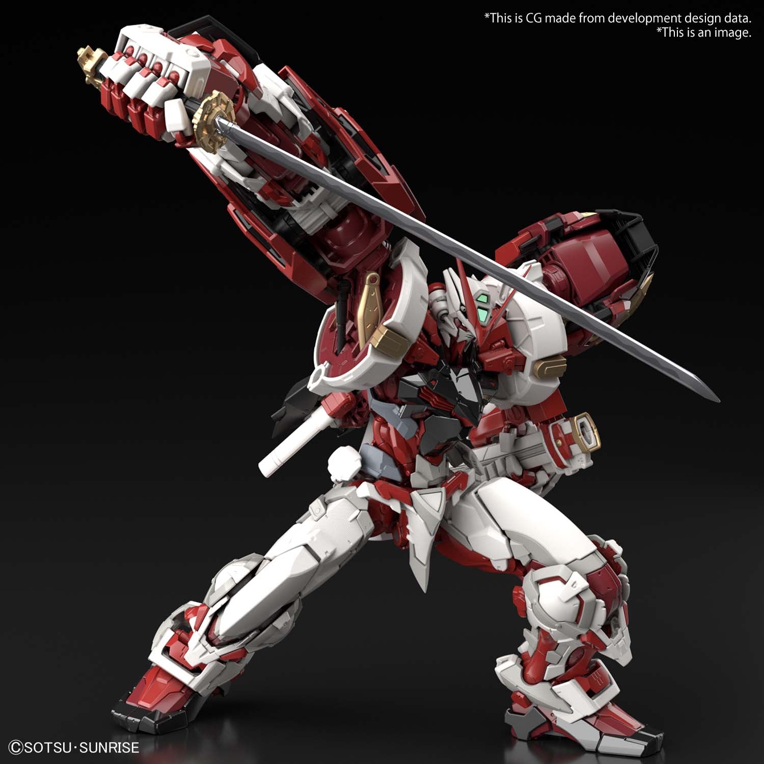 MG Gundam Astray Red FR Pow HI Res 1/100