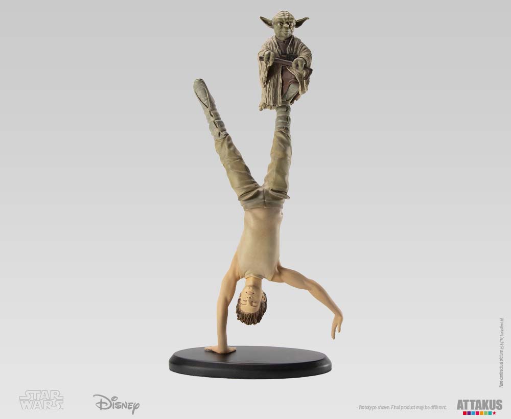 Yoda and Luke - Training on Dagobah 1/10th - Star wars