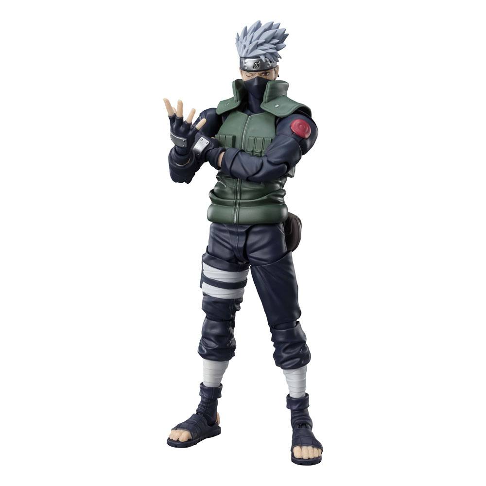 Naruto Shippuden S.H. Figuarts Action Figur Kakashi Hatake -Den berømte Sharingan Hero- 16 cm