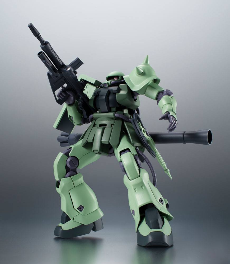 Mobile Suit Gundam Robot Spirits Action Figur MS-06F-2 ZAKU2 F-2 TYPE ver. A.N.I.M.E. 12 cm