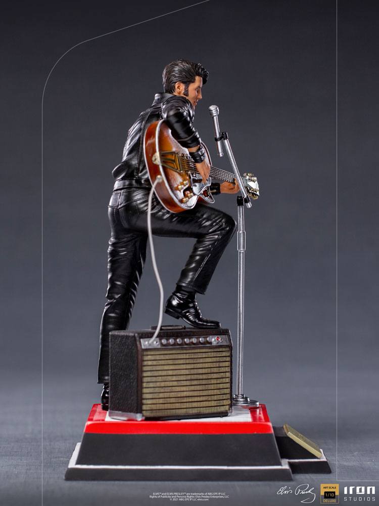 Elvis Presley Deluxe Art Scale Statue 1/10 Comeback Special 23 cm