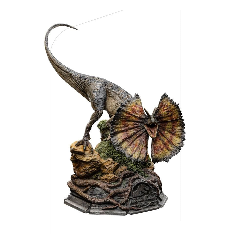 Jurassic World Dominion Art Scale Statue 1/10 Dilophosaurus 13 cm
