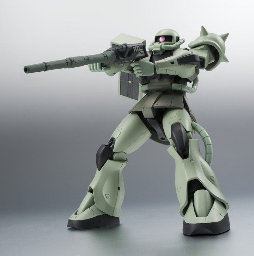 Mobile Suit Gundam Robot Spirits Action Figur (Side MS) MS-06 ZAKU II ver. A.N.I.M.E. xx cm