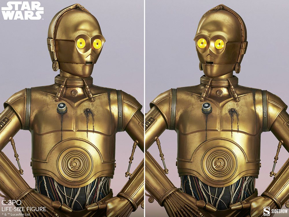 Star Wars Statue i naturlig størrelse C-3PO 188 cm