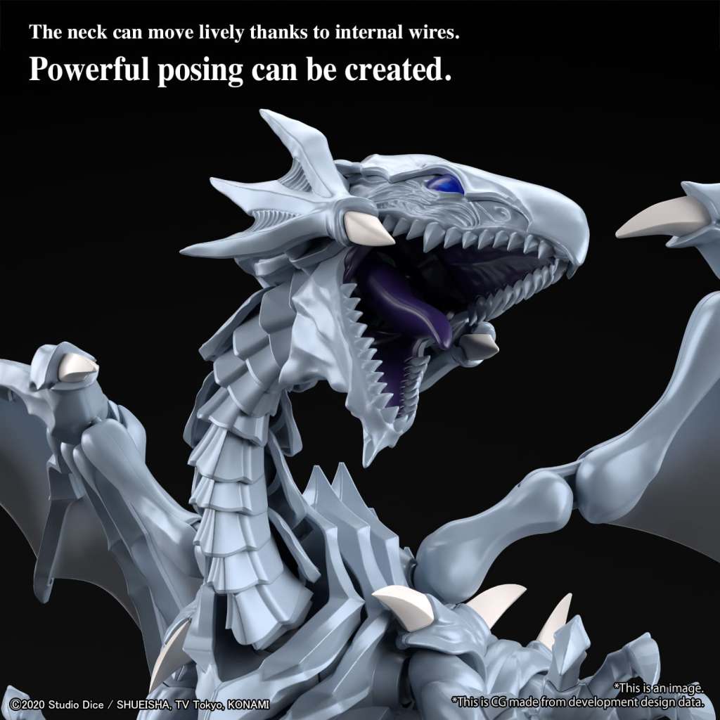 Figure-Rise Amp Blue Eyes White Dragon