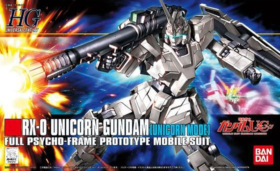 HGUC GUNDAM UNICORN RX-0 UNICORN MODE (1/144)