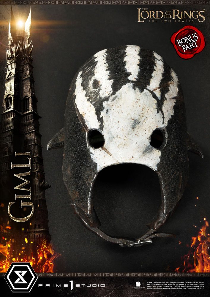 Lord of the Rings: The Two Towers Statue 1/4 Gimli Bonus Version 56 cm