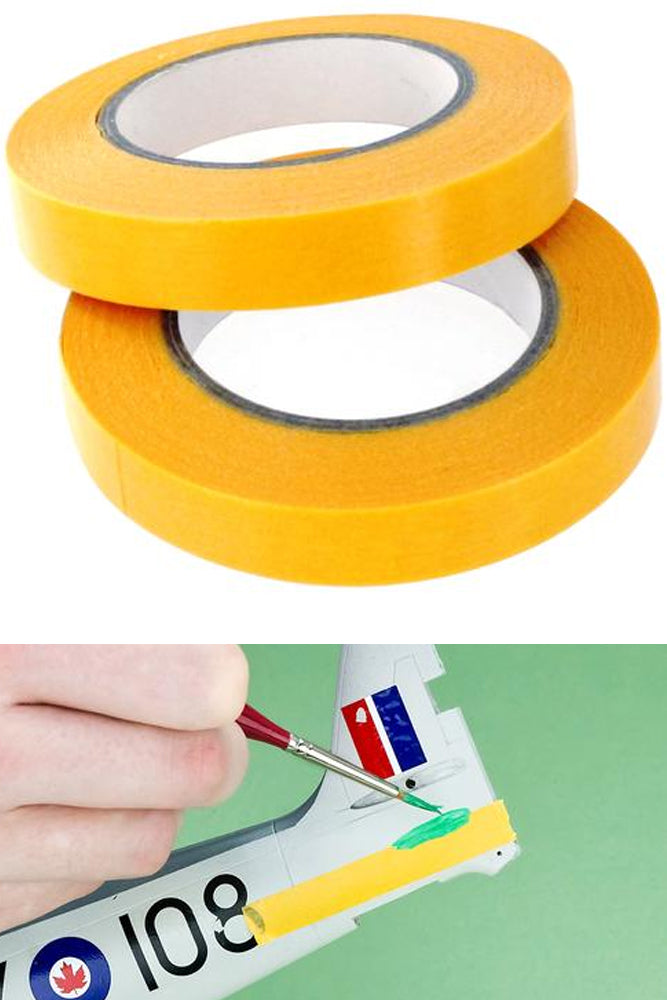 Masking Tape 10MMX18M - Twin Pack