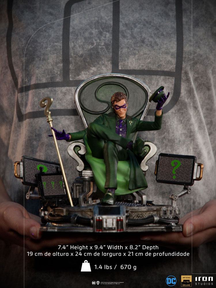 DC Comics Deluxe Art Scale Statue 1/10 The Riddler 24 cm