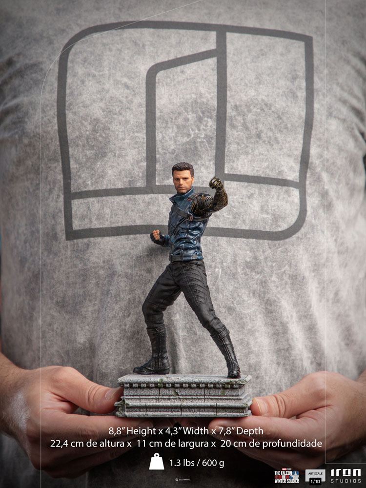 The Falcon and The Winter Soldier BDS Art Scale Statue 1/10 Bucky Barnes 22 cm
