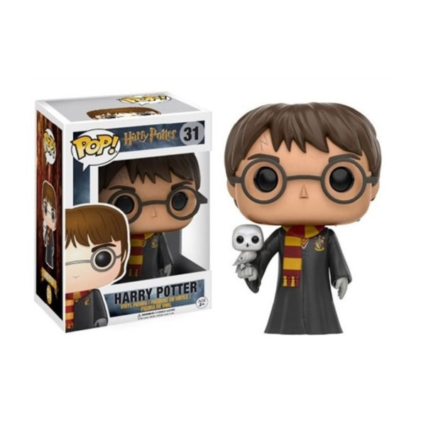 Harry Potter POP! Movies Vinyl Figure Harry with Hedwig 9 cm
