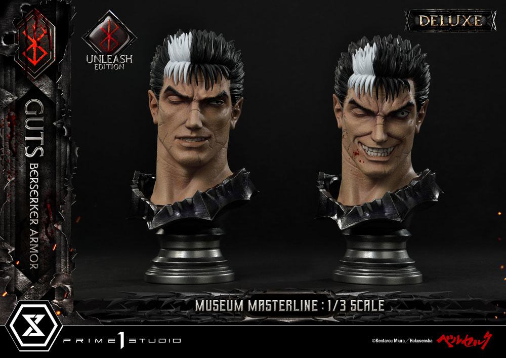 Berserk Statue 1/3 - Guts in Berserker Armor Unleash Edition Deluxe Bonus Version (121 cm) from Museum Masterline