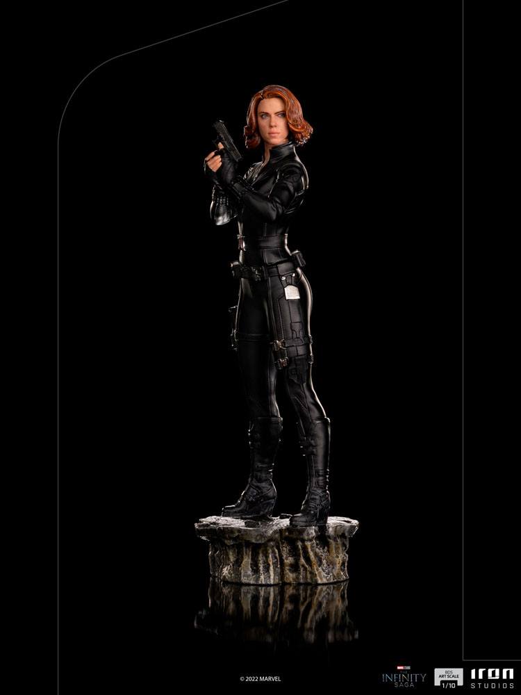 The Infinity Saga BDS Art Scale Statue 1/10 Black Widow Battle of NY 19 cm