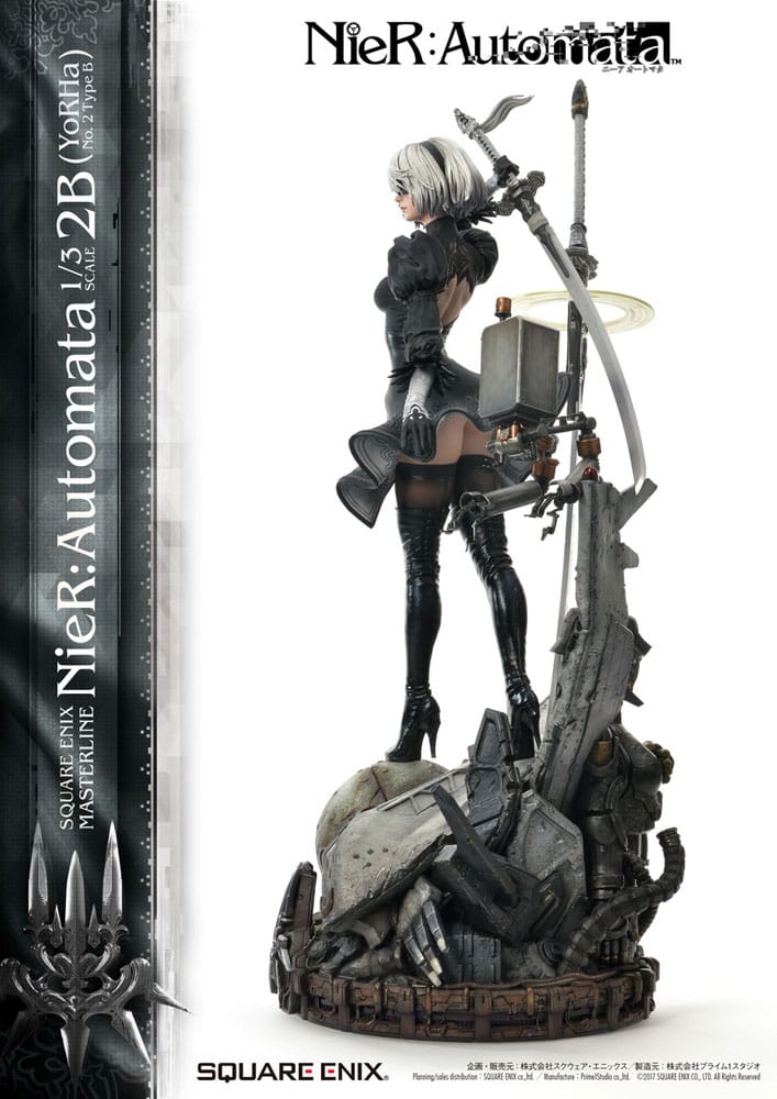 NieR Automata Statue 1/3 2B (YorHa No. 2 Type B) 95 cm