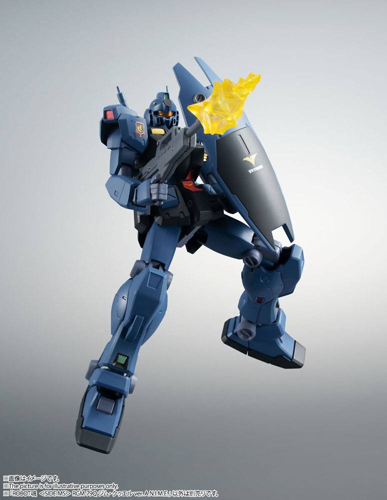 Mobile Suit Gundam 0083 Robot Spirits Action Figur (Side MS) RGM-79Q GM Quel ver. A.N.I.M.E. 13 cm