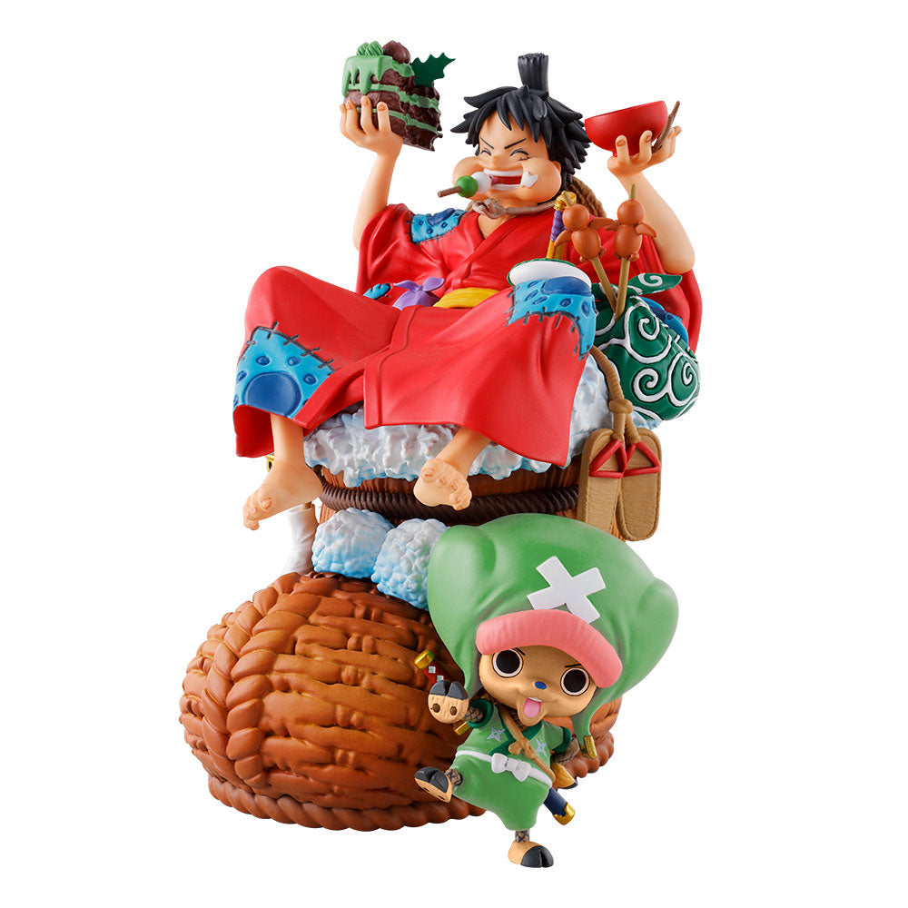 One Piece Petitrama DX PVC Mini Statue Logbox Re Birth Vol. 1 11 cm