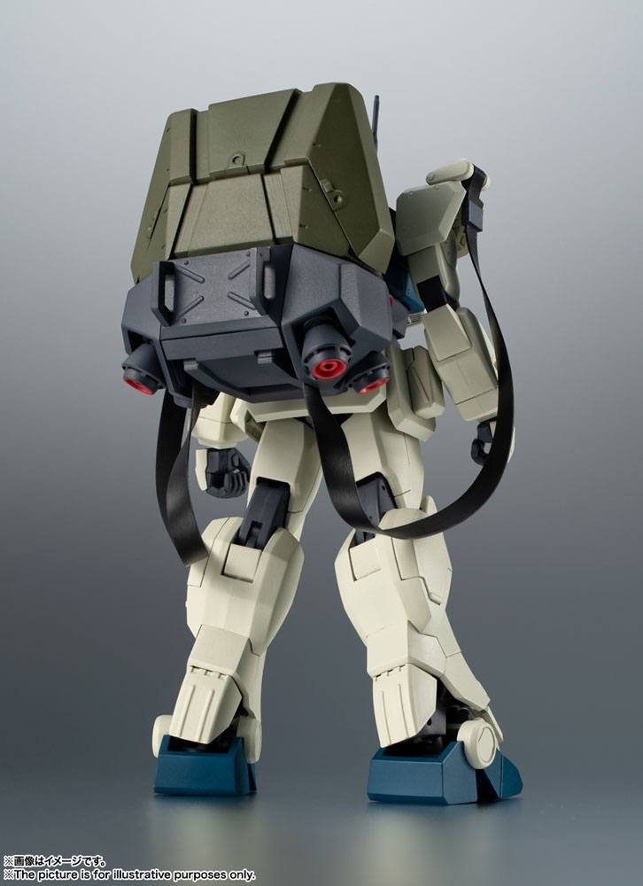 Mobile Suit Gundam Robot Spirits Den 08. MS Team Action Figur RX-79(G)Ez-8 GUNDAM Ez-8 ver. A.N.I.M.E. 12 cm