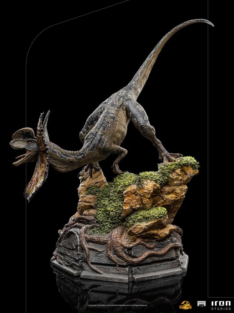 Jurassic World Dominion Art Scale Statue 1/10 Dilophosaurus 13 cm