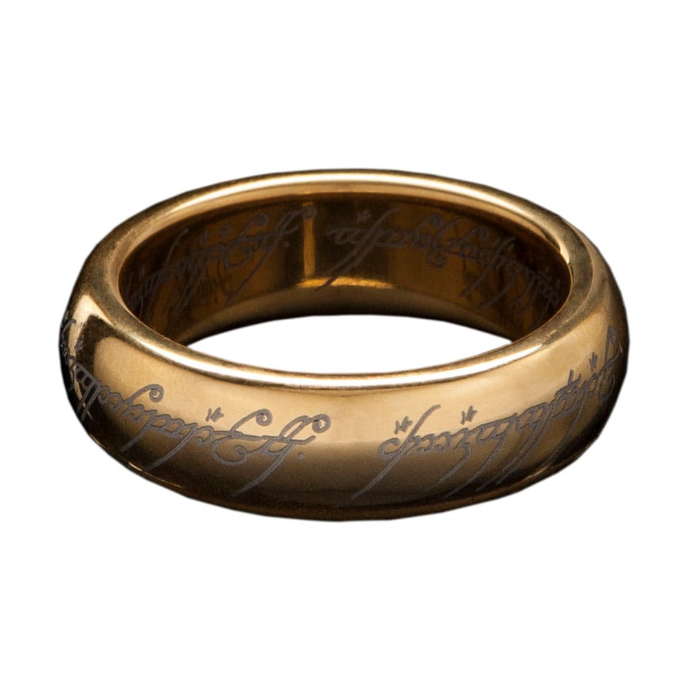 Lord of the Rings Tungsten Ring The One Ring (gold plated)