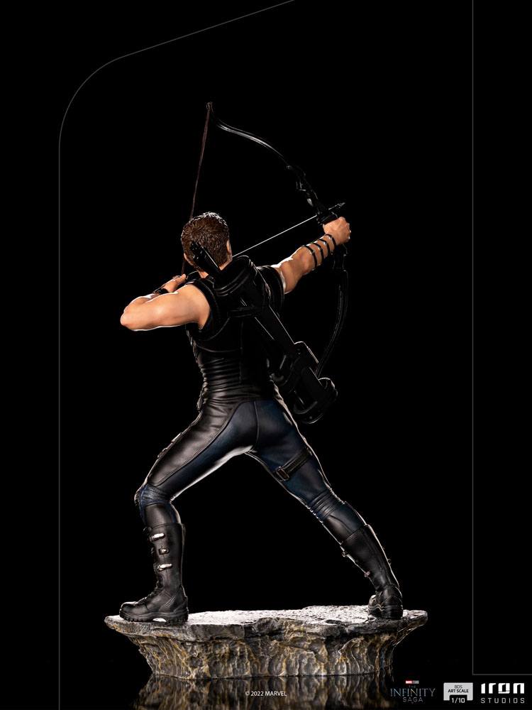 The Infinity Saga BDS Art Scale Statue 1/10 Hawkeye Battle of NY 23 cm