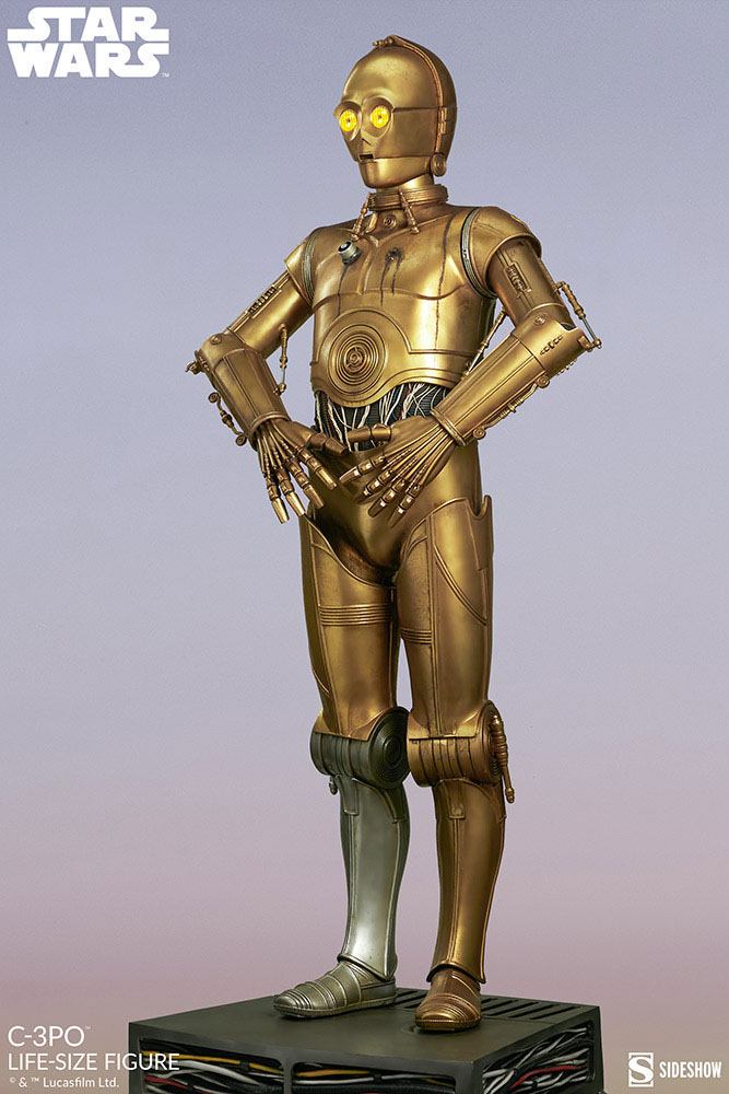 Star Wars Statue i naturlig størrelse C-3PO 188 cm