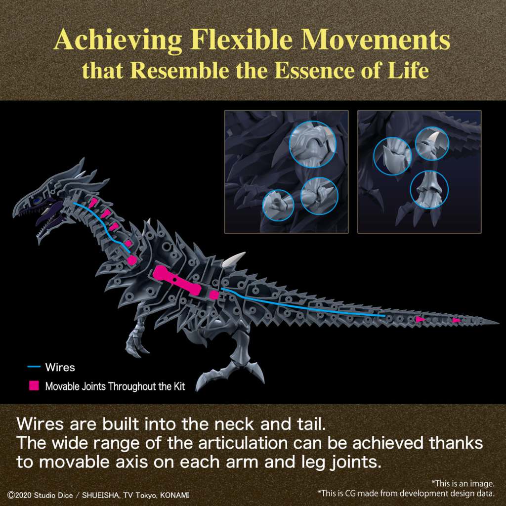 Figure-Rise Amp Blue Eyes White Dragon