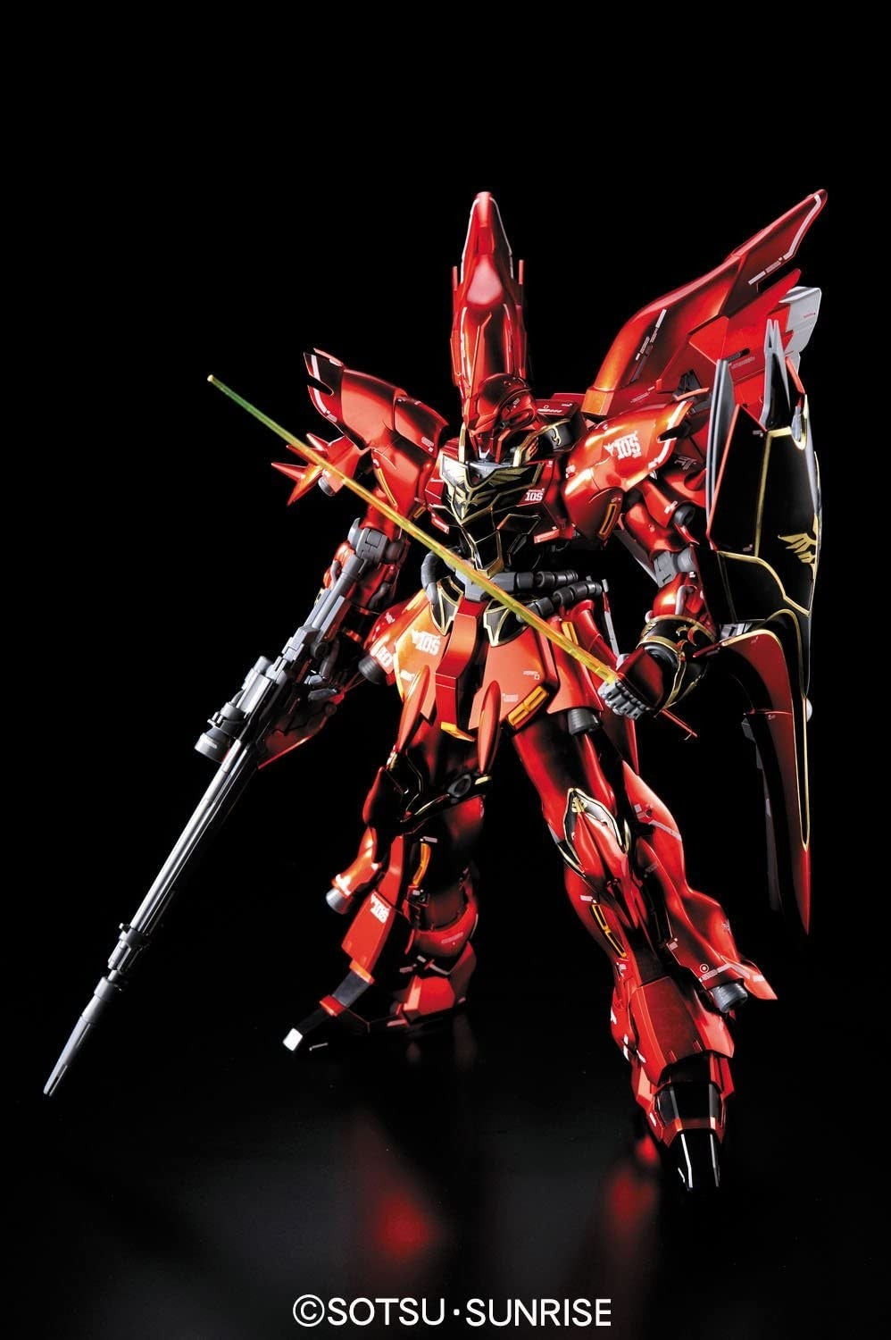 MG Msn-06S Sinanju Ver KA Titanium 1/100