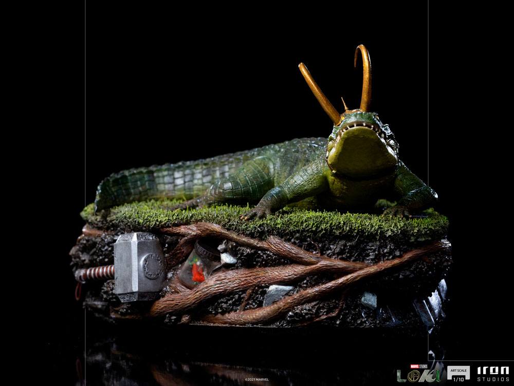 Loki Art Scale Statue 1/10 Alligator 15 cm