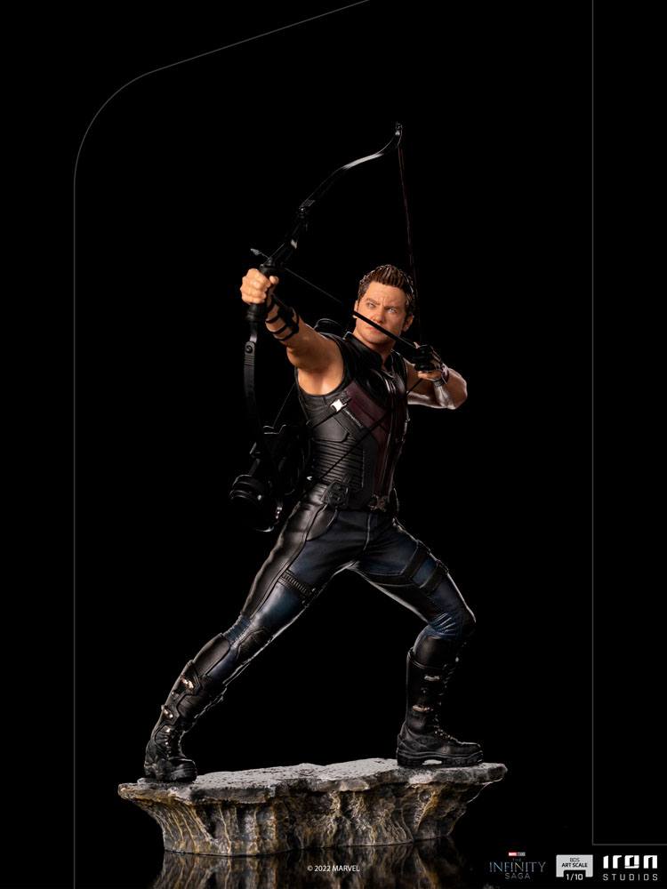 The Infinity Saga BDS Art Scale Statue 1/10 Hawkeye Battle of NY 23 cm