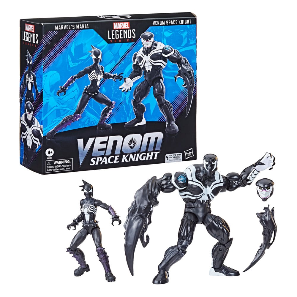 Venom: Space Knight Marvel Legends Action Figure 2-Pack Marvel's Mania & Venom Space Knight 15 cm