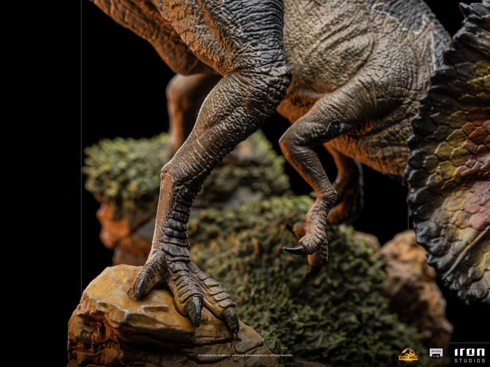 Jurassic World Dominion Art Scale Statue 1/10 Dilophosaurus 13 cm