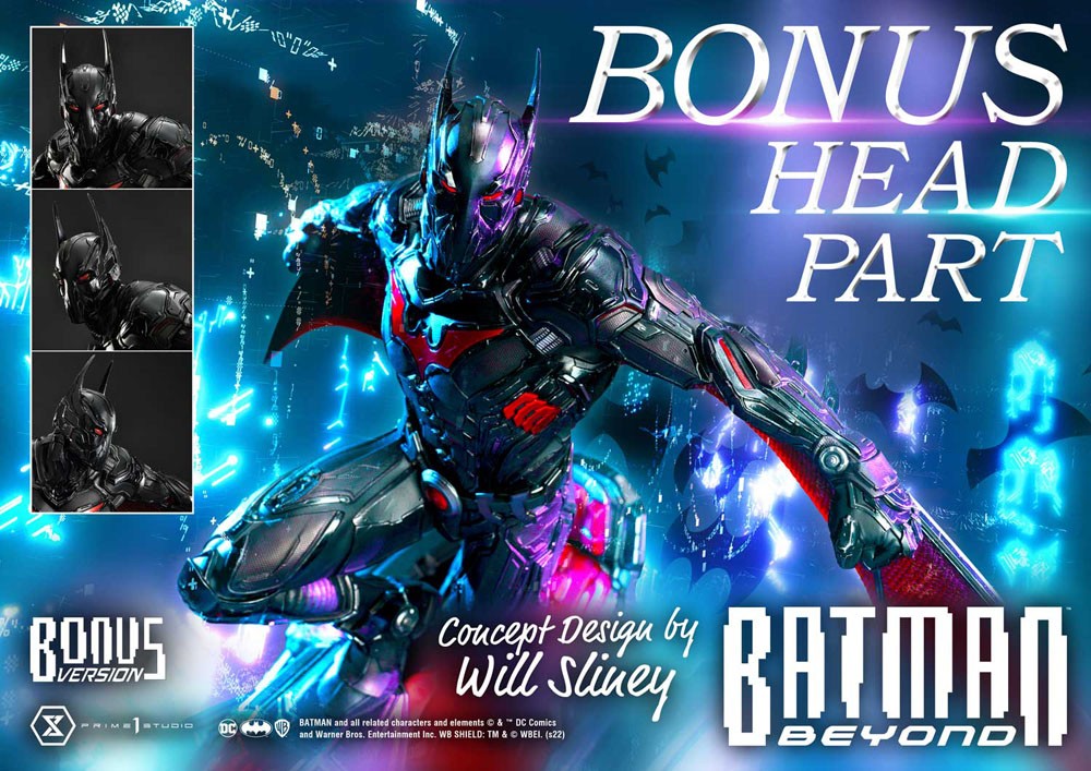 DC Comics Museum Masterline Statue 1/3 Batman Beyond (konceptdesign af Will Sliney) Bonusversion 72 cm