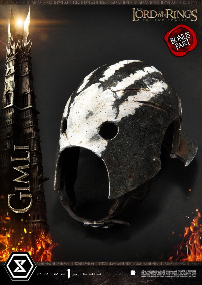 Lord of the Rings: The Two Towers Statue 1/4 Gimli Bonus Version 56 cm