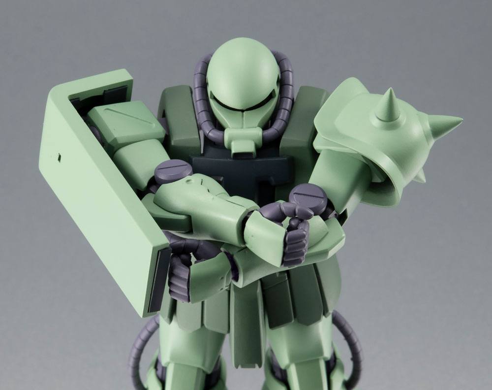 Mobile Suit Gundam Robot Spirits Action Figur MS-06F-2 ZAKU2 F-2 TYPE ver. A.N.I.M.E. 12 cm