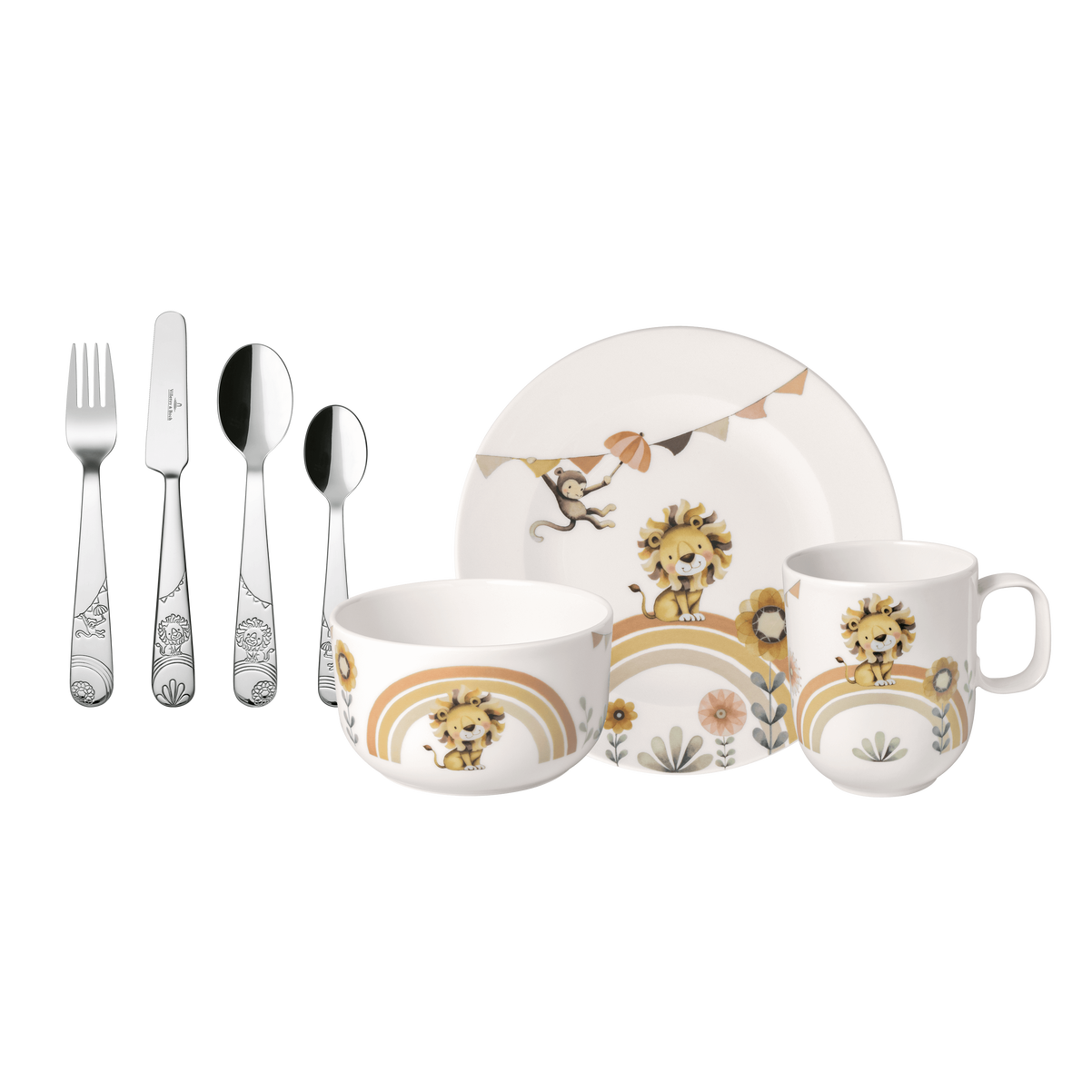 Boho Kids Kindergeschirr-Set 7tlg. / 7-teilig