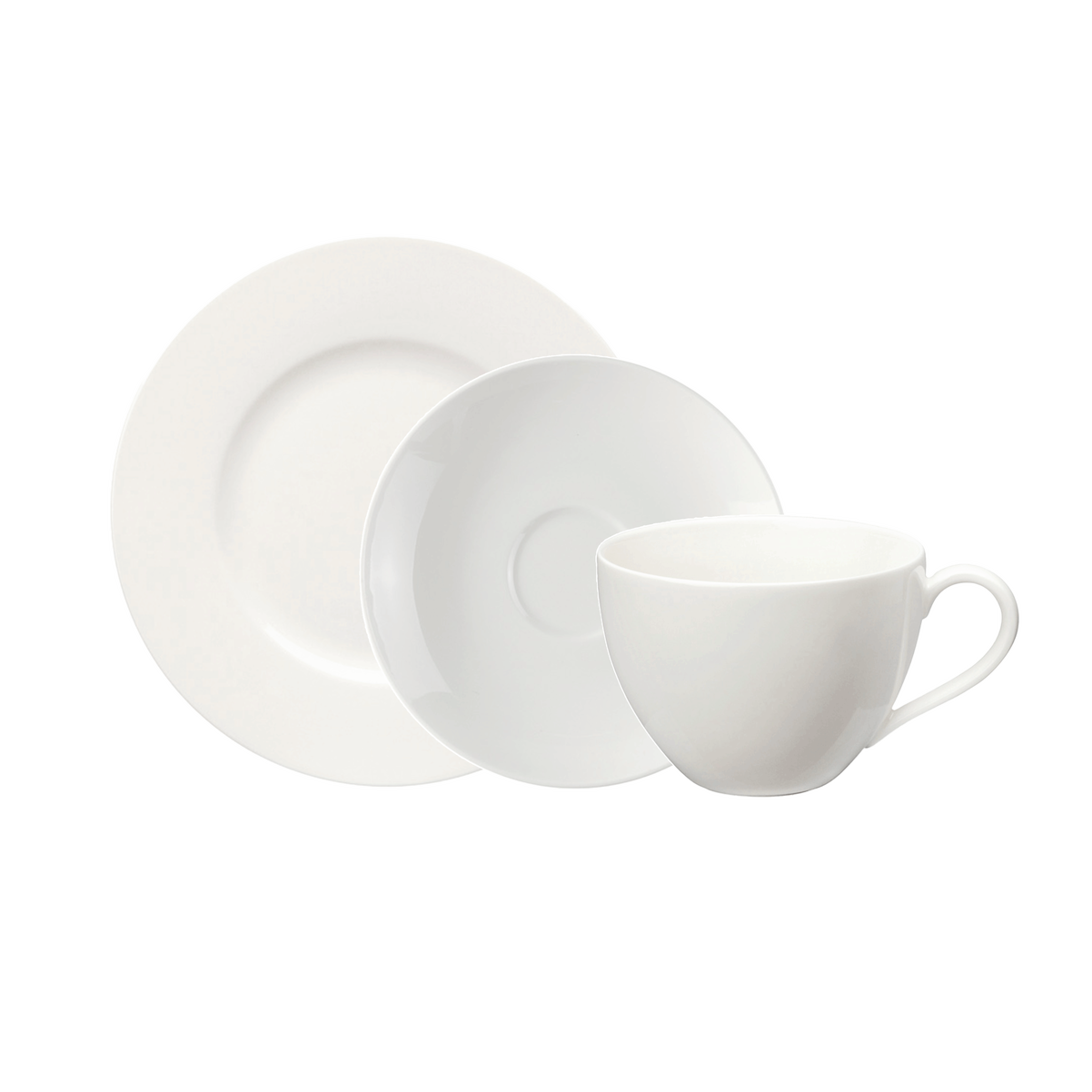 Basic White Kaffee-Service / 18-teilig