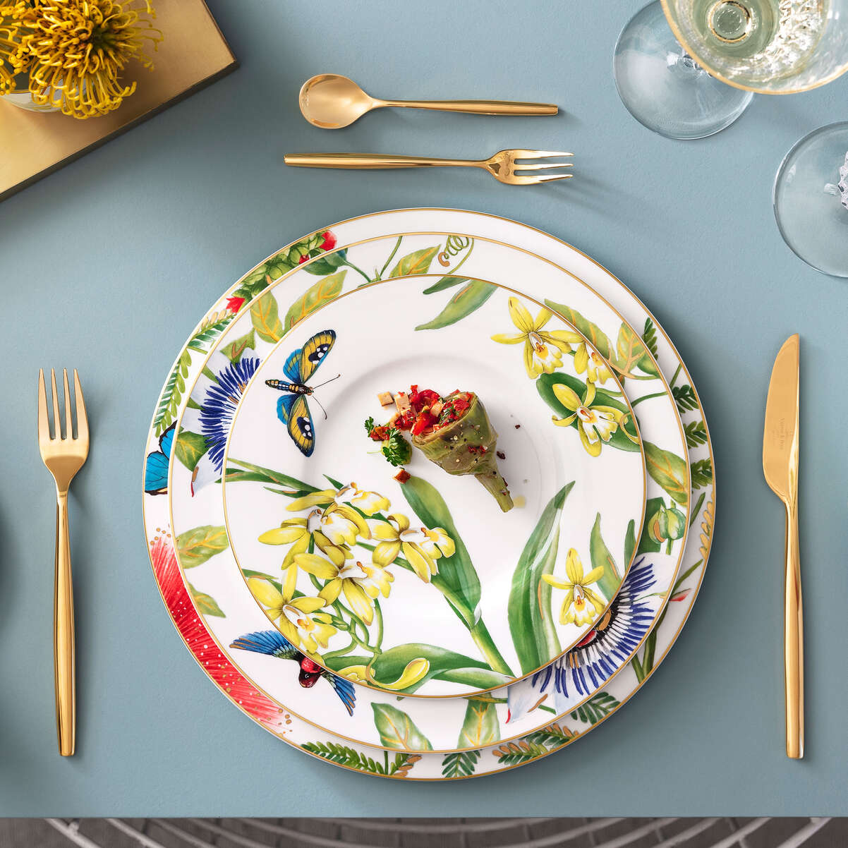 Amazonia Frühstücks-/ Dessertteller / 1 Stück