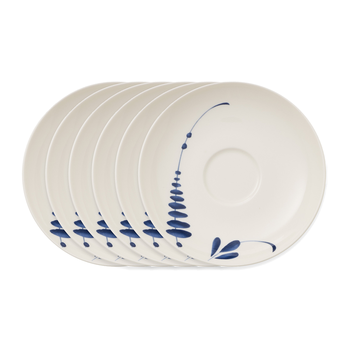 Vieux Luxembourg Kaffee-Untertasse / 6-teilig