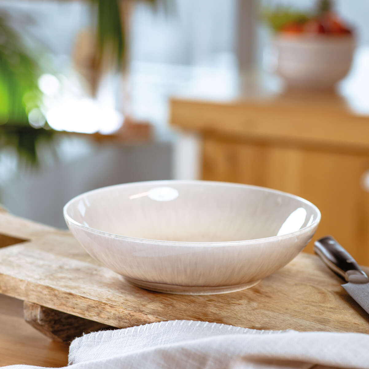 Perlemor Salat-/ Servierschüssel / 1 Stück