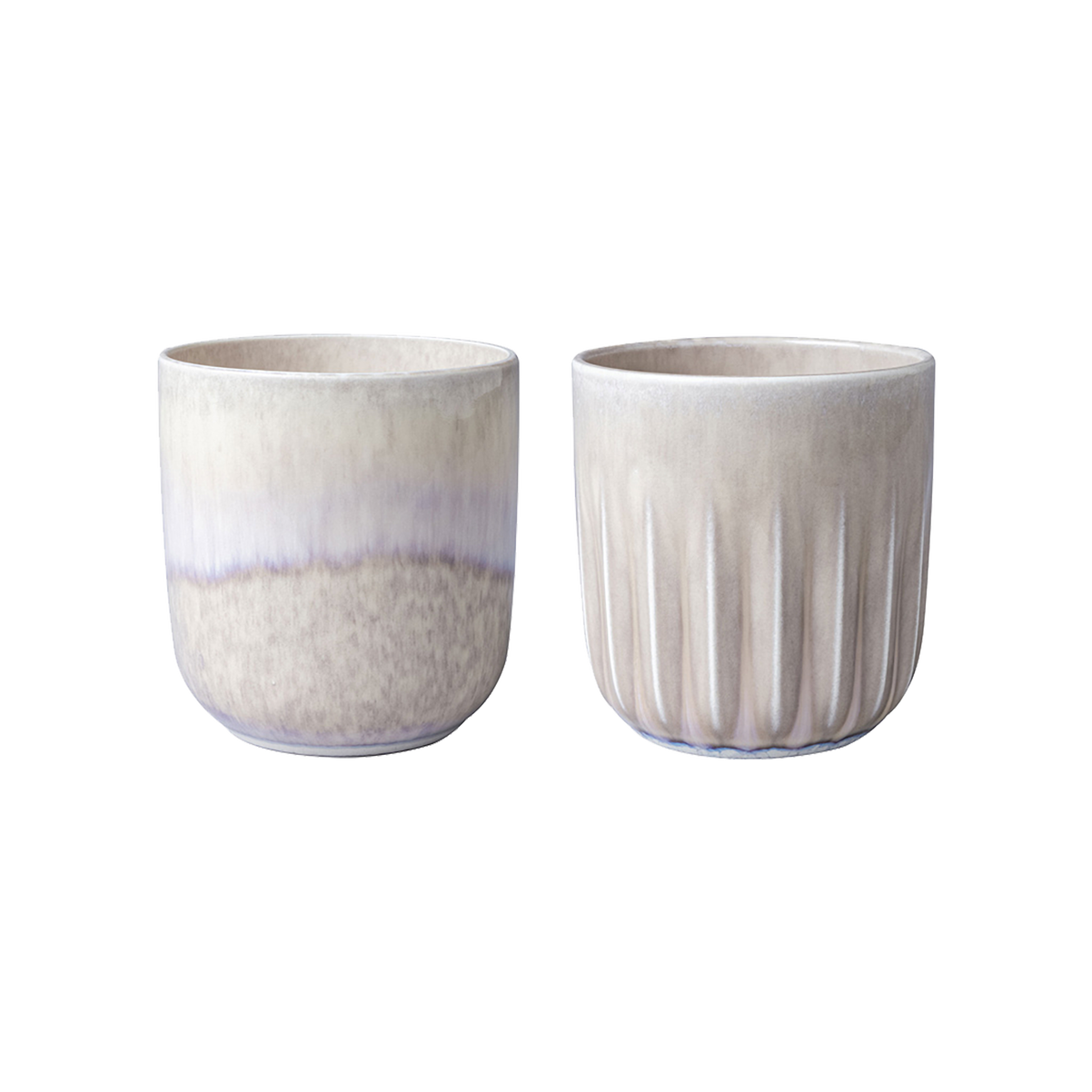 Perlemor Kaffeebecher / 2 Stück