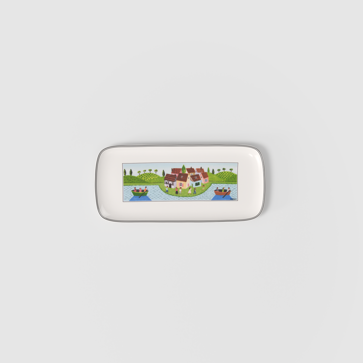 Design Naif Kuchen-/ Tortenplatte / 1 Stück