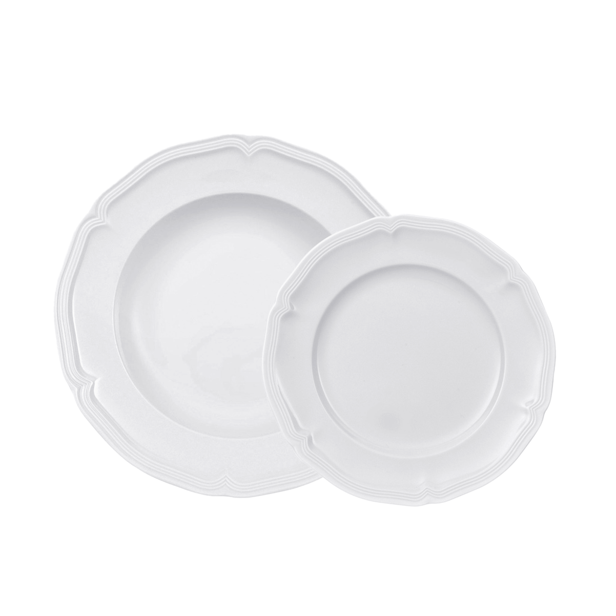 Manoir Teller-Set / 2 Stück